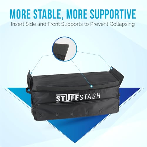 STUFFSTASH XL Golf Trunk Organizer for Car & SUV, Holds 3 Pairs of Shoes