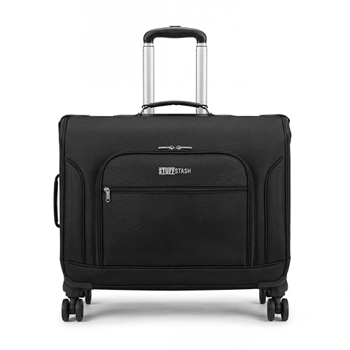 STUFFSTASH Rolling Garment Bag with Removable Wheels for Travel