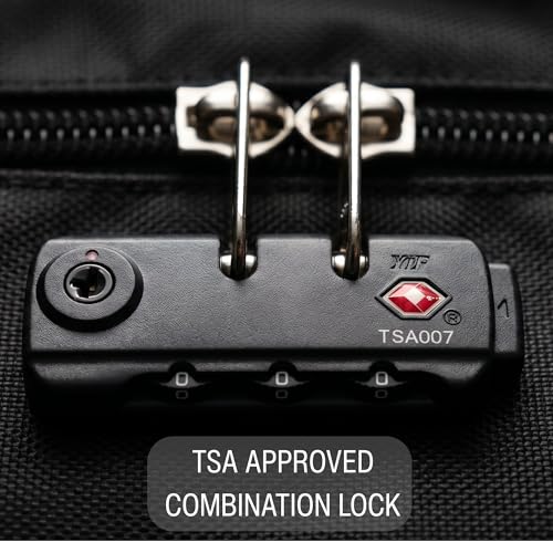 STUFFSTASH Golf Travel Bag for Airlines with Wheels, Hard ABS Shell Golf Travel Case, Internal Support Bar, YKK Zippers, TSA Lock, Waterproof Pockets, Golf Club Travel Bag for Airplane Travel